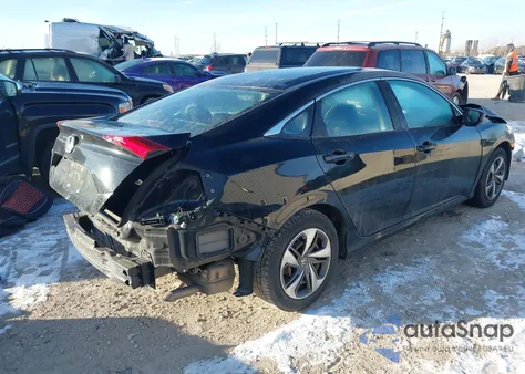 2019 Honda Civic Lx z USA, uszkodzony, nr VIN 19XFC2F6XKE032506